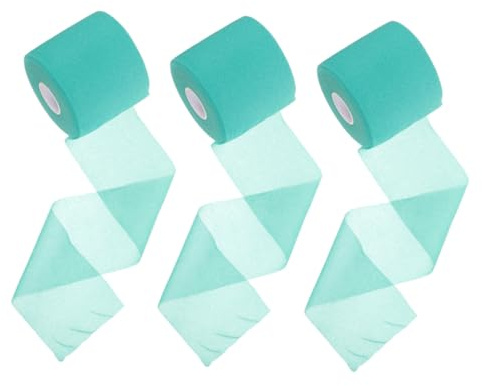 PAMINGONO 3 Stück Atmungsaktives Prewrap Tape Elastisch Weiches Schaumstoff-unterlage Sportschutz für Handgelenke und Knie Bequemes Polster für Laufen Basketball Fußball Vielseitige