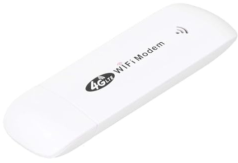 Cryfokt WLAN-Modem-Dongle, 4G LTE, TDD, FDD, Auto-WLAN-WLAN-Router, SIM-Kartensteckplatz, Plug-and-Play für Benutzer