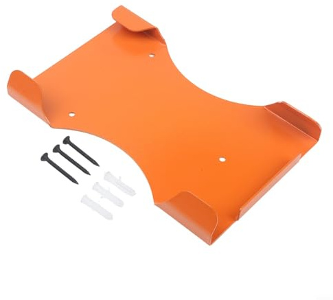 Upgraded For Leaf Blower Rack for Garage Wall - Heavy-Duty Metal Hanger with Orange Coating for BG-50 For BG-56 For BG-66 For BG-86 - Space-Saving Storage Bracket