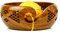 Rosewood Crafted Wooden Yarn Storage Bowl with Carved Holes & Drills | Knitting Crochet Accessories | Nagina International (Small)