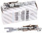 Original Nachsteller Kit Bremse hinten rechts & links (2 Stück) Panda 169 1,2 Gr.Punto 1,4 16V OE 77362444