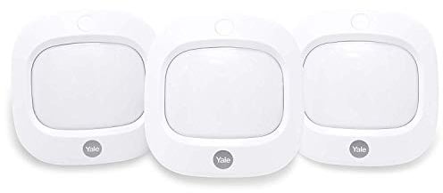 Yale AC-3PIR Detector de Movimiento (Set de 3), Blanco, Pet PIR Mutlipack