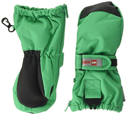 LEGO Wear Jungen Lego duplo Tec Play LWAUSTIN 703-Fäustlinge mit Membran Handschuhe, Grün (Green 866), 2 (Herstellergröße:80)