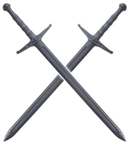 Pack 2 Epees de Frappe Medieval Polypropylene Entrainement Combat E504-PP ABS Epee Entrainement