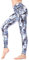 FLYILY Frauen Yoga Pants Gedruckt hohe Taillen-Power Flex Capris Workout Gamaschen für Fitness Laufen(Camouflage,M)