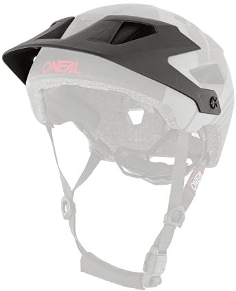 O'NEAL | Ricambio Visiera Casco Mountain Bike | MTB Downhill | Visiera di ricambio per Visor Defender Helmet | Casco Defender Nova | Adulto | Nero Grigio | Taglia unica