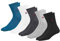 NAVYSPORT 5 Paar Herrern Socken Damen Sportsocken Tennissocken Baumwollsocken (Mehrfarbig, 5 Paar, EU 43-46)
