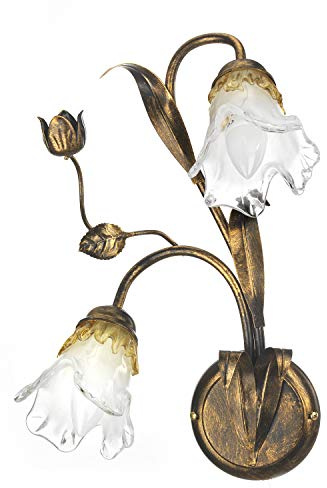 Onli Applique Arianna 2 lumières Bronze