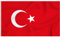 Storm&Lighthouse Flagge der Türkei Türkei Flagge Südwesten Asien Flaggen 1,5 m x 0,9 m mit Ösen