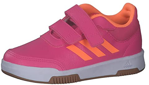 adidas Jungen Unisex Kinder Tensaur Hook and Loop Shoes Laufschuhe, Magenta/Orange/Cloud White, 30 EU