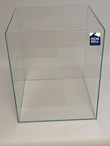 Acuario Cristal SIN Marco Nano (Silicona Transparente)-30 Ocean LED