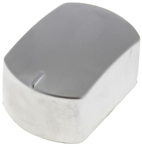 Bouton gris 12h pour Four Ariston