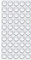 ZZLBZN Clear Rubber Feet, 100Pcs Self Adhesive Rubber Pads Sticky Dots, Non-Slip Cabinet Stoppers, for Furniture, Drawer Doors, Cutting Boards, Small Appliances, Electronic Products