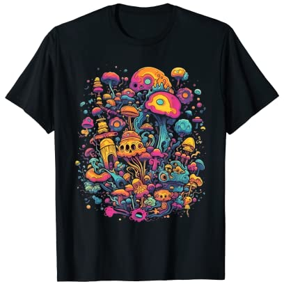 Trippy Dnb Rave Tekk Techno Hardtekk Psytrance T-Shirt