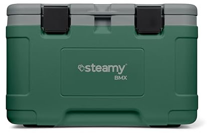 Steamy BMX 50, Nevera Pasiva, Especial para el Trabajo y el Almuerzo, 21 litros, Verde