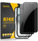 JEHOO 2 Pack for iPhone 15 Privacy Screen Protector 6.1 Inch, 28° Anti Spy, Anti-Scratch, Case-Friendly, 9H HardnessTempered Glass Film Privacy Screen Protector with Easy Installation