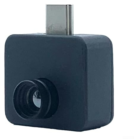 1 x Wärmebildkamera, 32 x 32 Mini-Infrarot-Wärmebildkamera, externes Bildgerät, IR-Auflösung, Smartphones, Wärmebildkamera für Android