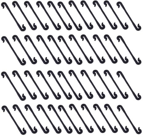 200 Stück Pflanzenklammern Traubenstielklammern Gartenpflanzen Stützklammern Traubenanbau Krawatten Pflanzenklammern für Kletterpflanzen zur Unterstützung von Weinreben und Gemüse