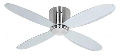 CasaFan Deckenventilator 311280W ECO Flach II, 112 cm, Silber, WLAN