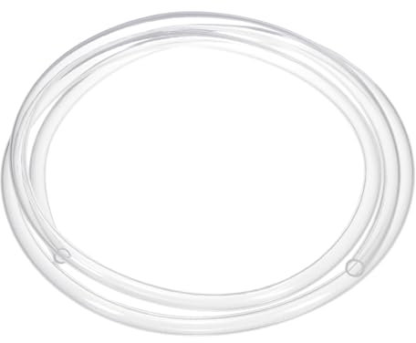 M METERXITY Tubing Carburetor Fuel Vent Line, 7mm(0.28) ID 10mm(0.39) OD 1.5m(5') Long Polyurethane Gas Oil Tube for ATV/Go Kart/Dirt Bike, Universal Petrol Pipe Replacement [Clear]