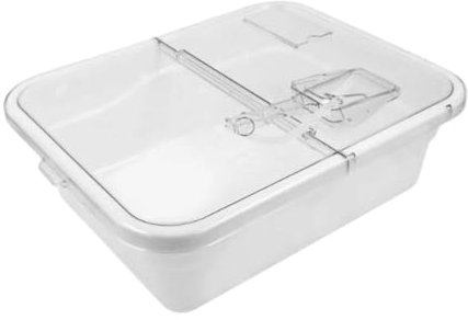 LOVIVER Präsentationsbehälter, Snack-Organizer, Süßigkeiten, Nüsse, Gebäck, Bäckerei, Brotbehälter, Präsentationsbox für gewerbliche Einzelhandelsgeschäfte, 17.13x13.78x5.59in