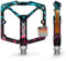 SHREDR. Shine Pedale für MTB | Hochwertige Flatpedals fürs Mountainbike | Mit Reflektoren (StVZO konform) | Special Edition - Jedes Pedal ist EIN Unikat (pink/türkis, XL)