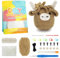 AUAUY Häkelset, Tierhäkelarbeit Häkelpaket für Anfänger, Tier Häkelpaket, Anfänger-Häkel-Starter-Kit, Anfänger-Häkel-Starter-Kit mit Anleitung Stricken, Häkel-Strick-Kit für Anfänger und Erwachsene