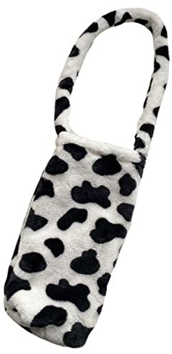 Holibanna Trinkflasche Wasserflaschenhülle Kuhmuster Tragbar Wasserflaschenträger Handlich Wasserflaschentasche Wasserflaschenhalter Zum Spazierengehen Für Edelstahl Glas Plastikflaschen