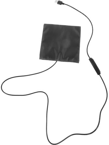 DECOMELODY USB Hamster Heizmatte Wärmepad Für Haustiere Eidechsen Schlangen Kaninchen Aus Kohlefaser Mit Nahtloser Randversiegelung Für