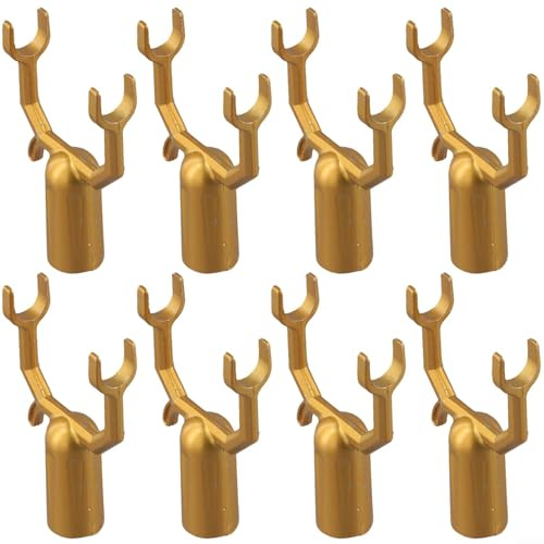 Nexbrill 8Pcs Plant Branch Support Tree Propping Crutch for Leaning Heavy Fruit, Sturdy Aluminium Alloy Garden Stake to Prevent Wind Snow Damage in Vineyards Orchards, 10x6cm