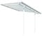 Palram Canopia Sierra Patio Veranda 3x3.05 Garden Canopy - Aluminum Lean to Pergola (3x3.05, White)