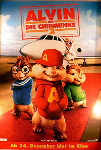 Alvin und die Chipmunks 2 - Teaser - Filmposter A1 84x60cm gerollt