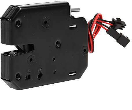 DC 12 V Elektromagnetische Schlösser, Smart Elektronische Schloss Schubladenschalter Elektrische Schließfächer Ausfallsicher für Tür Zutrittskontrollsystem (Mit Erkennungsschalter)