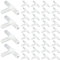 40 stücke Aquarium Luftschlauch Stecker Transparent 3 Way Form T Anschluss Aquarium Luftventil Stecker Luftpumpe Zubehör