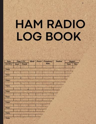 Ham Radio Log Book: For the Amateur Radio Enthusiast, up to 1350 unique Entries to track all communications