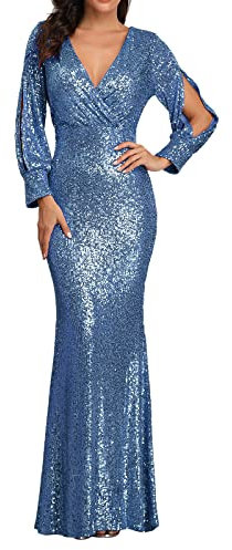 Cocktailkleid Damen Elegant,Damen Belle Kleid Erwachsene Halloween Fasching Karneval Kostüm Festlich Party Prinzessin Kleid Gelbes Maxikleid mit Handschuhe Märchen Cosplay Verkleidung Outfits Cocktail