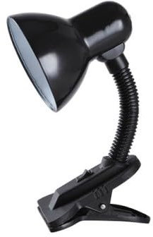 Flexo de escritorio con pinza Saidu E27 Negro