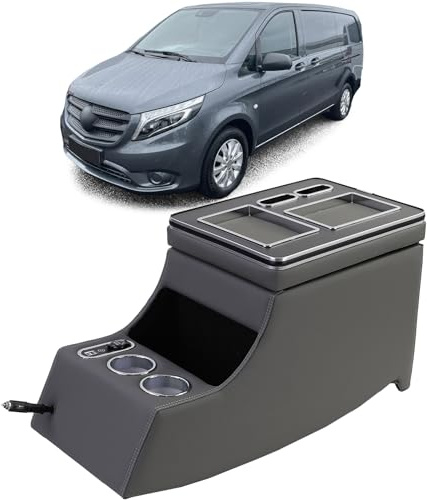 Mittelkonsole Armlehne Grau passt für Mercedes Viano W639 V-Klasse W447 03-19