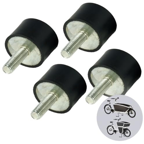 Moin Minis 4er Set Gummipuffer Ersatzteil für Urban Arrow Family Schloss Gummi Rahenschloss Gummiverbinder Gummihalterung