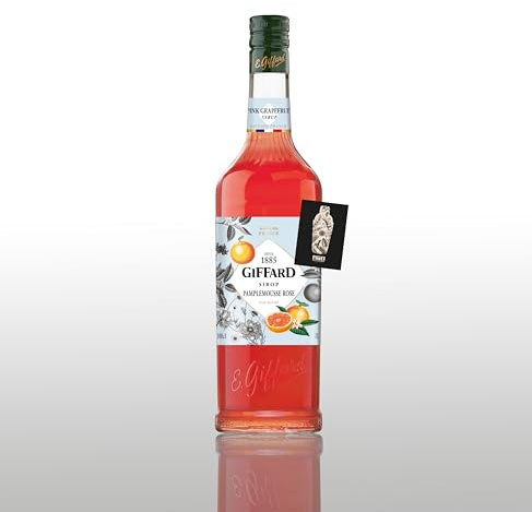 Giffard Rosa Grapefruit Sirup Pink Grapefruit Syrup Sirop Pamplemousse Rose 1L