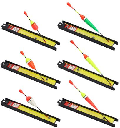 6 Stück Posen Set, Angel Posen, forellenpose, Schwimmer Angeln, forellen Posen, angelposen Set, Angel Schwimmer, Pose (5#, 7#, 9#) für Friedfische, Forellen, Aal (Aa)