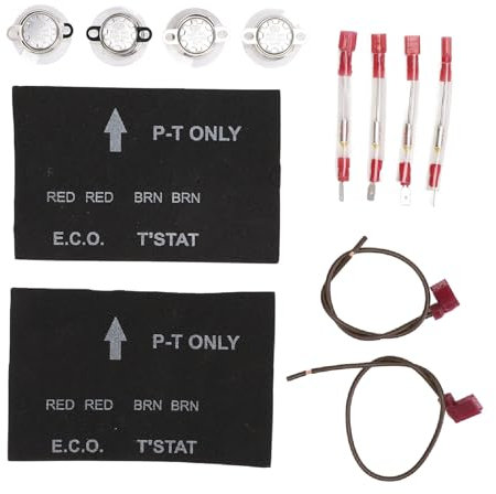 aqxreight 2 Set Kit di Taglio Termico per Scaldabagno per con Kit di Montaggio Termostato Eco Sostituzione di Sicurezza Migliorata per Atwood 91447 93866