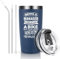 Livole Funny Boss Mug - Gifts for Christmas, Men, Dad - Being A Manager Is Easy It's Like Riding A Bike - Secret Santa Gift - 600ml Coffee Travel Mug
