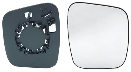 HZ-DESIGN Spiegelglas für Außenspiegel Glas Rechts nicht beheizt passend für NEMO, FIORINO, QUBO, BIPPER