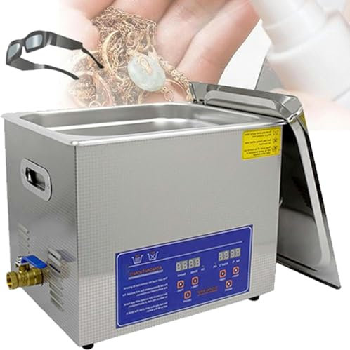 LYJYUJIE Ultrasonic Cleaner Large Stainless Steel Cleaning Kit, 22/30 Liter Jewelry Watch Glasses Engine Parts Ultrasonic Cleaning Machine, With Digital Timer And Heater, 22L~/