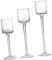 Zerodeko 1 Set Glas Kerzenhalter Hohe Deko Teelichthalter Tischkerzen Kronleuchter Kerzenständer Glockenspiel Kerzenständer Kerzenhalter Kristalle Brennende Kerzen Große