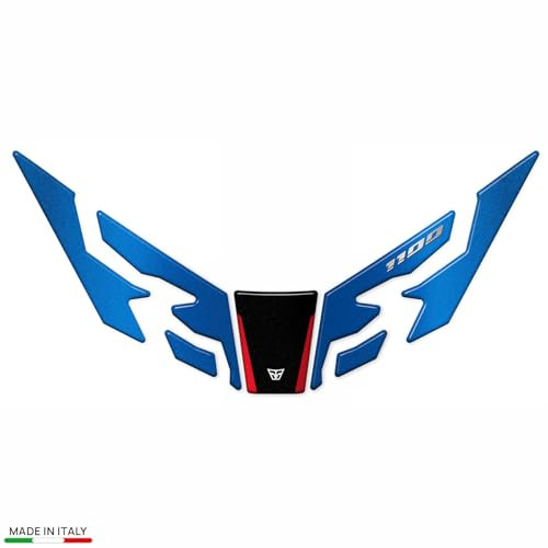 Resin Bike Adesivi Moto Compatibile con Honda CRF1100L Africa Twin 1100 2024-2025. Protezione Cupolino Frontale da Urti e Graffi. Adesivi Resinati con Effetto 3D Made in Italy