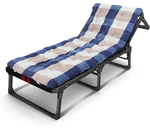 Klappbarer Sonnenliege – Entspannung im Freien am Strand und auf dem Balkon – leicht, tragbar, 200 kg Kapazität – ideal für Mittagspausen im Büro und für alle Jahreszeiten