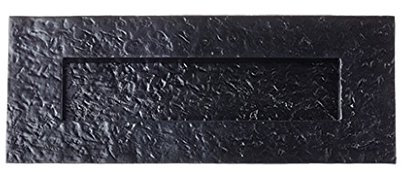 Foxcote Foundries Black Antique Letterplate FF38 by ZOO