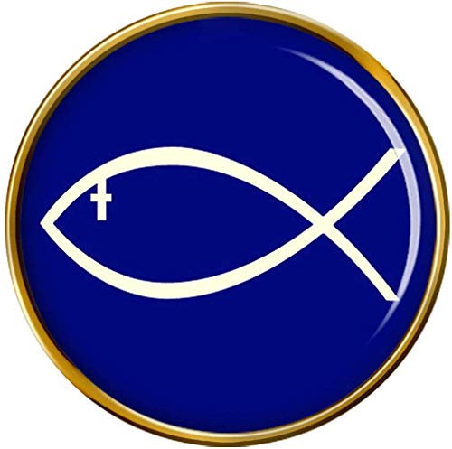 Jesus Fisch Ichthys Anstecker